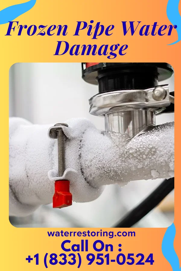 Frozen Pipe Water Damage in Madison Park, NJ